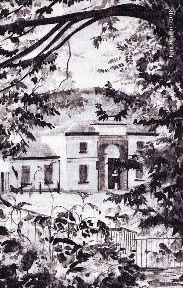 Torfaen Museum Drawing by Kim Whitby